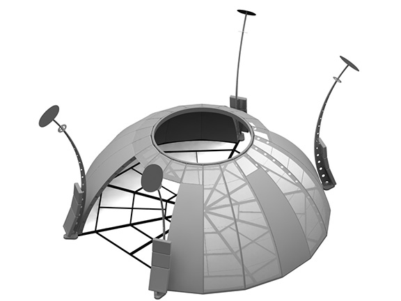 EU Jet Dome Exhibition Stand