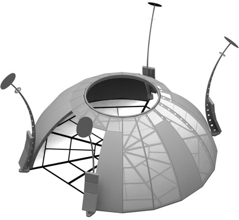 EU Jet Dome 3D Model