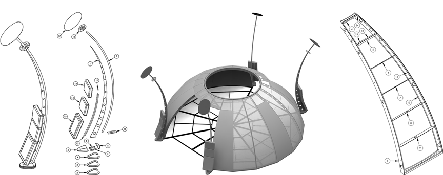EU Jet Dome 3D Model